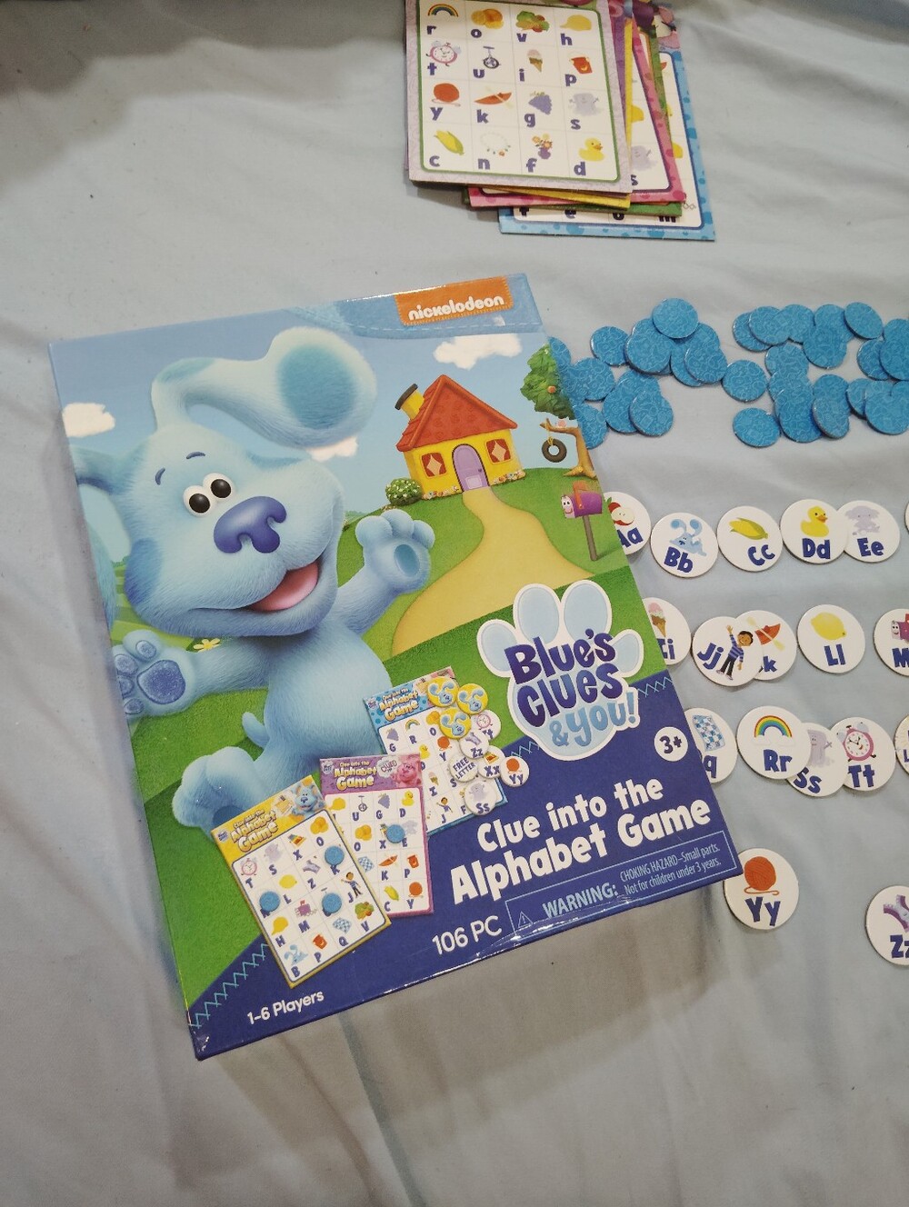 Nickelodeon Blue's Clues & You! Alphabet Matching Game - Blue